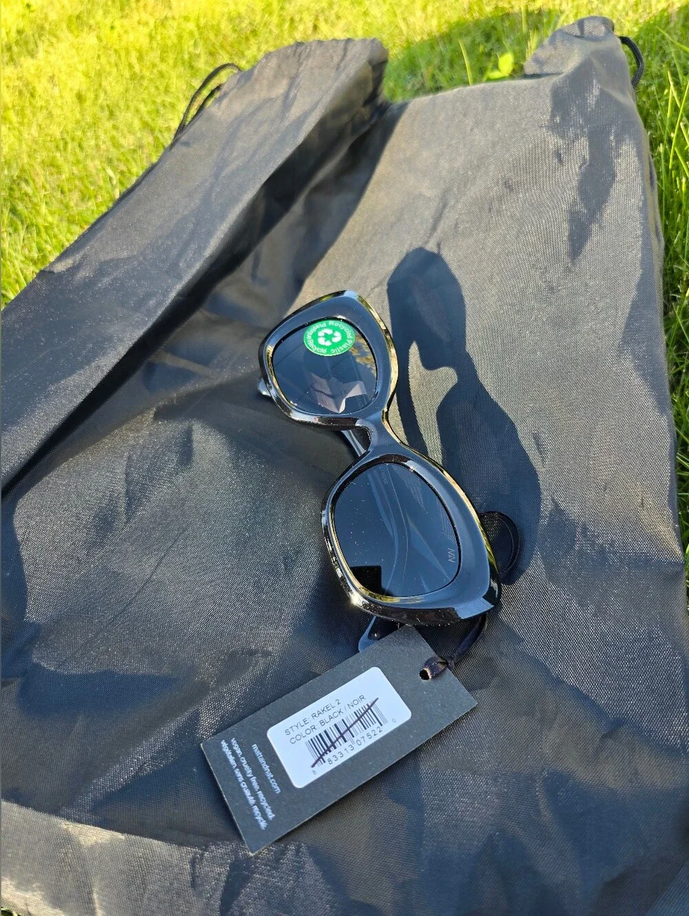 NWT! Matt & Nat, RAKEL-2 Recycled Cat-Eye Sunglasses, MSRP $70